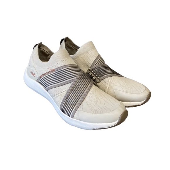 Ryka Taupe Empower Fitness Slip On Athletic and Training Shoes Sz  7.5 M - Picture 1 of 9